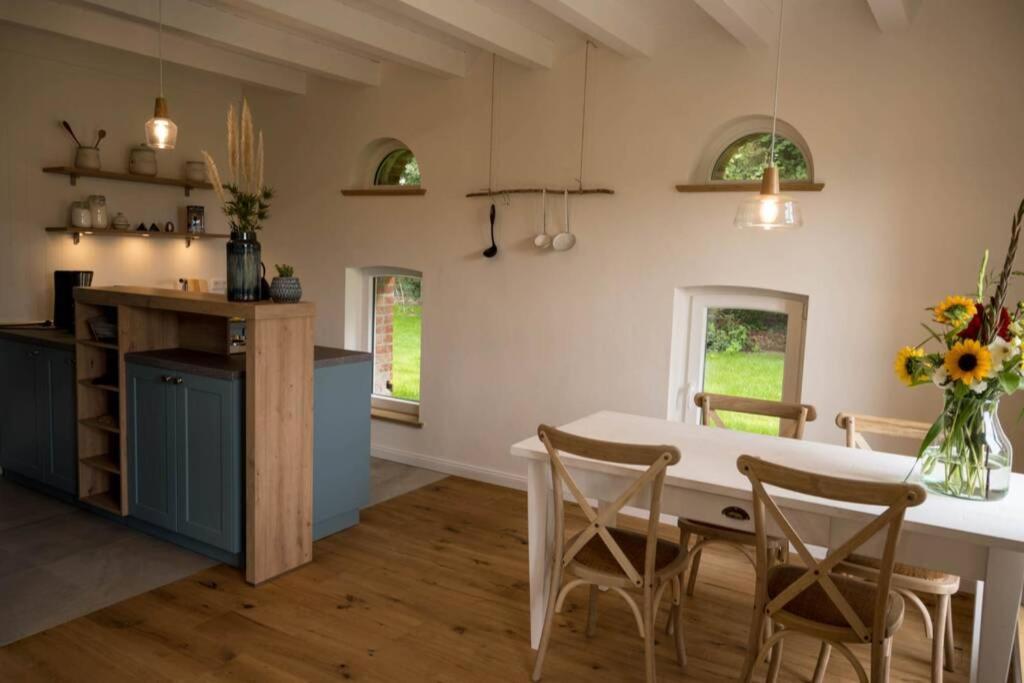 Versmold Zum Heuerling Ferienwohung Im Alten Stall Mit Sauna מראה חיצוני תמונה